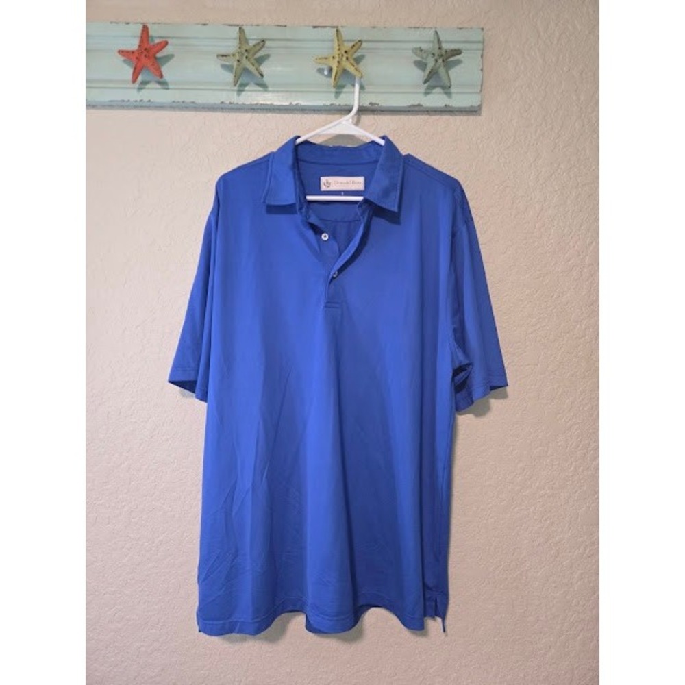 Donald Ross Cobalt Blue Polo